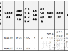 東方日升控股股東林海峰質(zhì)押3300萬股 用于融資
