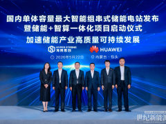 海博思創攜手華為打造國內單體容量最大智能組串式儲能電站正式發布